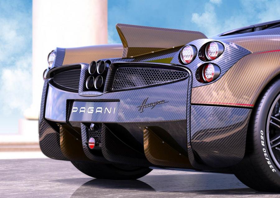 Детали экстерьера Pagani Huayra Dinastia Limited Edition 2014 года  (фото 34 из 40)